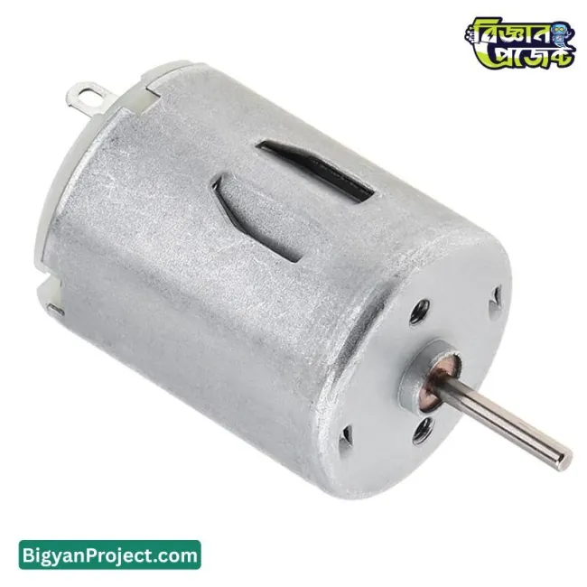 মিনি ২৮০ ডিসি মোটর ৩–১২ ভোল্ট ফ্যান ও প্রজেক্ট