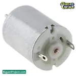 মিনি ২৮০ ডিসি মোটর ৩–১২ ভোল্ট ফ্যান ও প্রজেক্ট