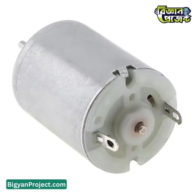 মিনি ২৮০ ডিসি মোটর ৩–১২ ভোল্ট ফ্যান ও প্রজেক্ট