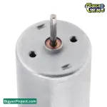 মিনি ২৮০ ডিসি মোটর ৩–১২ ভোল্ট ফ্যান ও প্রজেক্ট