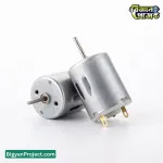 মিনি ২৮০ ডিসি মোটর ৩–১২ ভোল্ট ফ্যান ও প্রজেক্ট