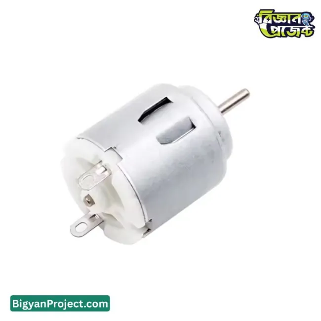 ৩-৬ ভোল্ট মিনি ডিসি মোটর খেলনা গাড়ি ও প্রজেক্ট