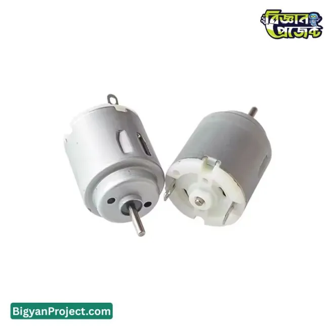 ৩-৬ ভোল্ট মিনি ডিসি মোটর খেলনা গাড়ি ও প্রজেক্ট