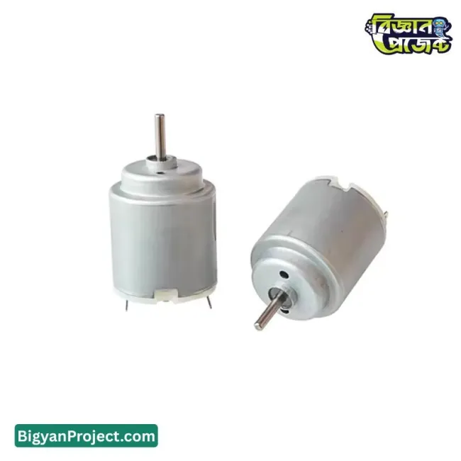 ৩-৬ ভোল্ট মিনি ডিসি মোটর খেলনা গাড়ি ও প্রজেক্ট