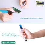 অ্যালুমিনিয়াম ডিসোল্ডারিং পাম্প সোল্ডার সাকার