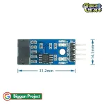 LM393 IR স্পিড সেন্সর মডিউল স্লট টাইপ 3.3V-5V