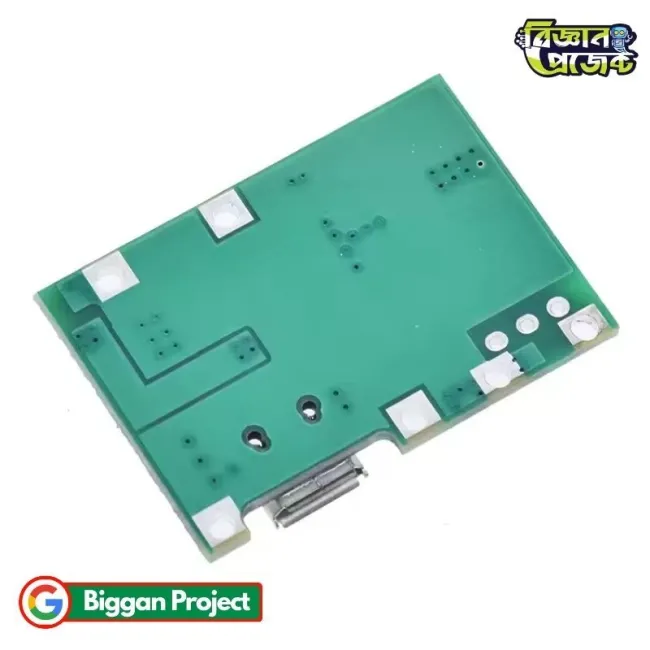 2A DC বুস্ট কনভার্টার 18650 ব্যাটারি চার্জার মডিউল