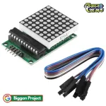 Buy MAX7219 8x8 LED ম্যাট্রিক্স মডিউল সিঙ্গেল ডিসপ্লে