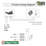 Buy PIR মোশন সেন্সর সুইচ 12mm AC85-265V