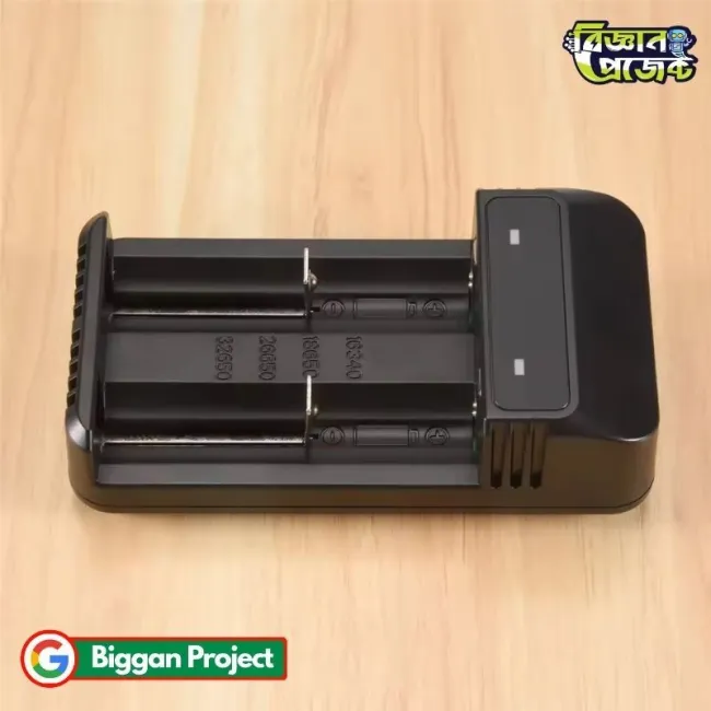 Buy ডুয়াল স্লট ব্যাটারি চার্জার 18650 USB