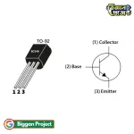 Buy BC549 NPN ট্রানজিস্টর ৩০V লো নয়েজ