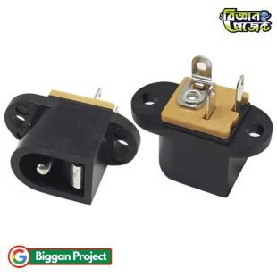 Buy DC-016 DC Power Socket 5.5x2.1mm Panel Mount