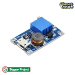 MT3608 DC-DC বুস্ট মডিউল (২A) – ২V-২৪V ইনপুট থেকে ২৮V আউটপুট, মাইক্রো USB সহ