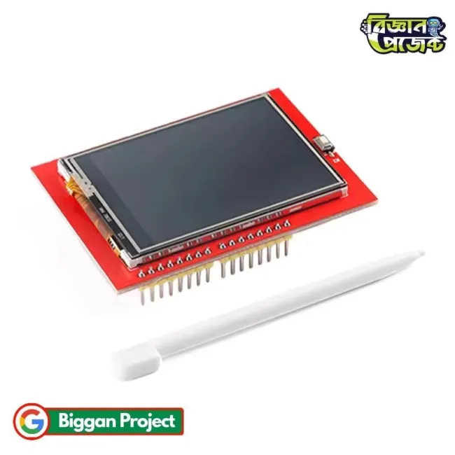 ২.৪ ইঞ্চি টাচ টিএফটি ডিসপ্লে আরডুইনো