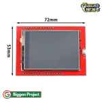 ২.৪ ইঞ্চি টাচ টিএফটি ডিসপ্লে আরডুইনো