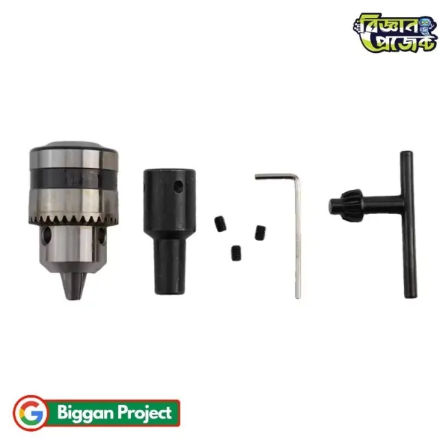 775 মোটর মিনি ড্রিল চক কিট ০.৬-৬ মিমি B10