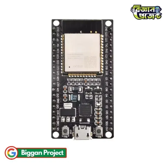 Buy ESP32-WROOM-32 Dev Board 38 Pin CP2102