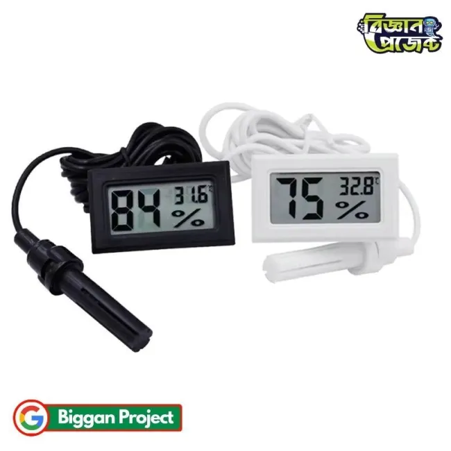 মিনি ডিজিটাল থার্মোমিটার হাইগ্রোমিটার