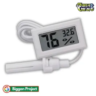 মিনি ডিজিটাল থার্মোমিটার হাইগ্রোমিটার