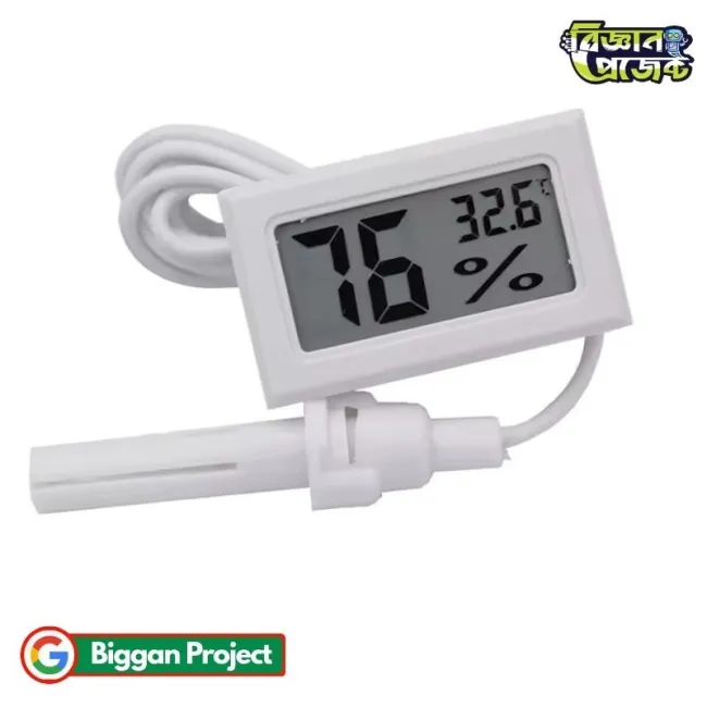 মিনি ডিজিটাল থার্মোমিটার হাইগ্রোমিটার