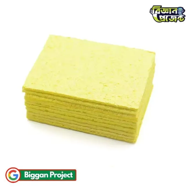 সোল্ডারিং আয়রন স্পঞ্জ ৬০ মিমি Buy ক্লিনিং প্যাড