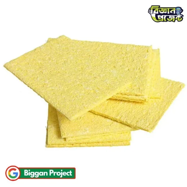 সোল্ডারিং আয়রন স্পঞ্জ ৬০ মিমি Buy ক্লিনিং প্যাড