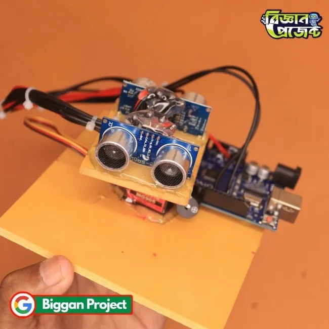 360 ডিগ্রি আল্ট্রাসনিক রাডার প্রজেক্ট Buy আরডুইনো