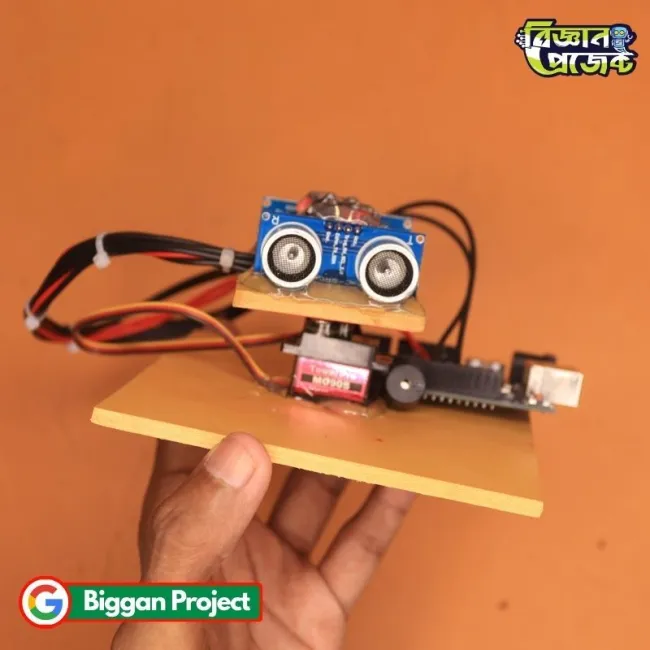 360 ডিগ্রি আল্ট্রাসনিক রাডার প্রজেক্ট Buy আরডুইনো