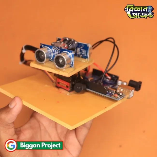 360 ডিগ্রি আল্ট্রাসনিক রাডার প্রজেক্ট Buy আরডুইনো