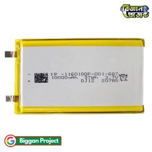 3.7V 10000mAh LiPo Battery Buy High Capacity Cell