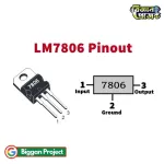 LM7806 ৬V ভোল্টেজ রেগুলেটর আইসি কিনুন ১.৫A