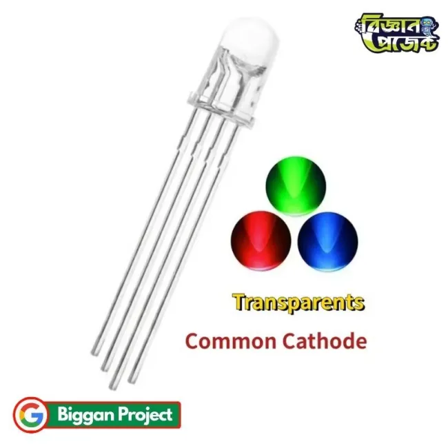 5mm 4Pin RGB LED Tricolor Buy Online