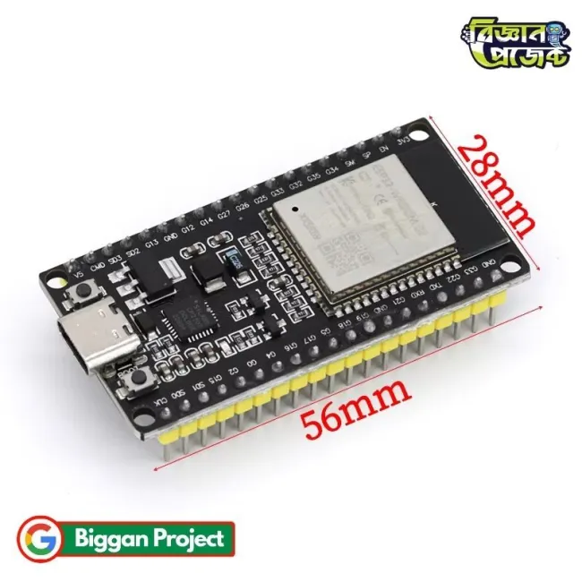 ESP32 Type-C CP2102 Board 38 Pin Buy Online