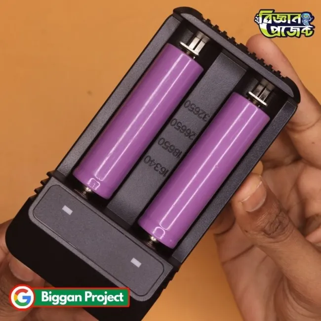 Buy Dual Slot Battery Charger 18650 USB