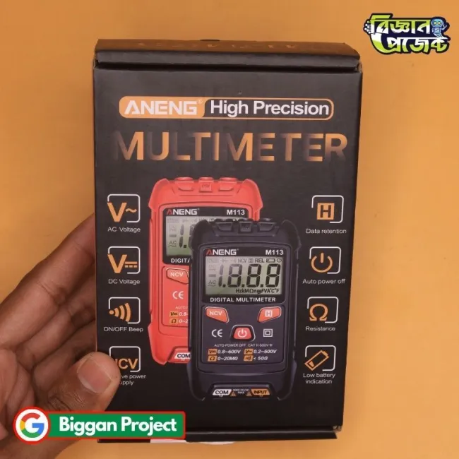 ANENG Digital Multimeter M113 Shop NCV Voltage Tester