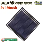 2V 160mA Solar Panel 50x50mm Buy Online