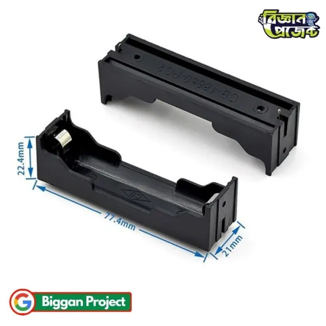 18650 Battery Holder Case Buy Single Cell ABS Holder