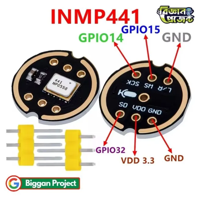 INMP441 I2S MEMS Microphone Module Buy Online