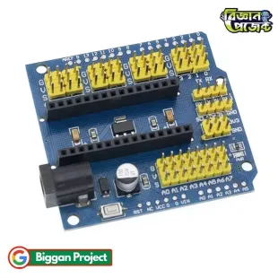 Buy Arduino Nano IO Expansion Shield Blue Color