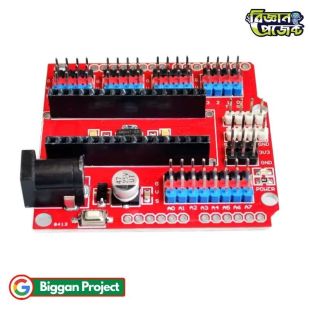 Buy Arduino Nano IO Expansion Shield V3.0 Red