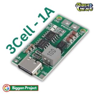 Buy 3S 12.6V Type-C Li-ion Charger Module