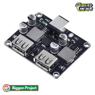 Buy 2-Channel USB QC3.0 QC2.0 Buck Converter