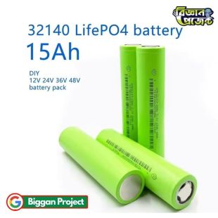 Buy 32140 LiFePO4 3.2V 15Ah Lithium Battery