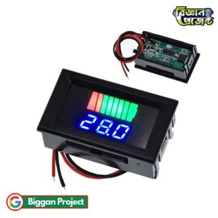 Battery Charge Level Indicator 12V-72V Buy LED Meter