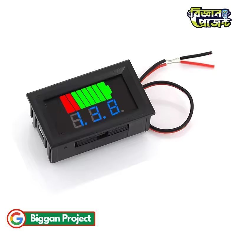 Battery Charge Level Indicator 12V-72V Buy LED Meter