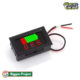 Battery Charge Level Indicator 12V-72V Buy LED Meter