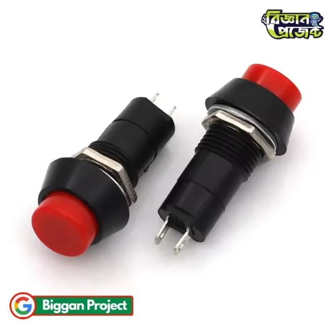 On Off Red Push Switch Latching Buy Online