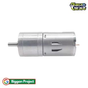 25GA370 ১২V ৩০০RPM হাই টর্ক ডি সি গিয়ার মোটর অর্ডার করুন