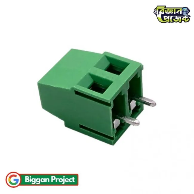 Buy 2 Pin 5.08mm PCB Screw Terminal Block