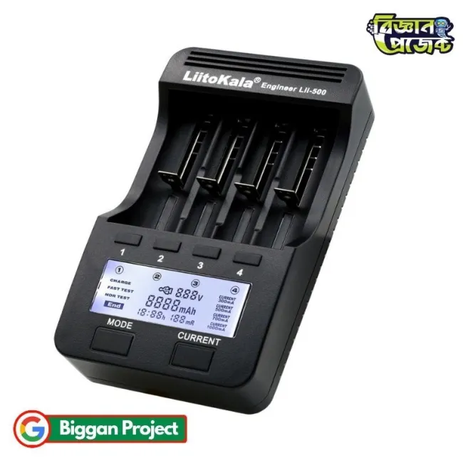 Buy LiitoKala Lii-500 LCD Smart Battery Charger